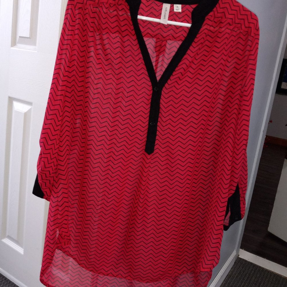 Tacera blouse size 1X